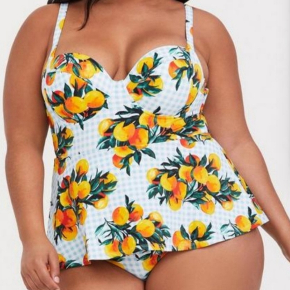 Torrid lemon bathing suit